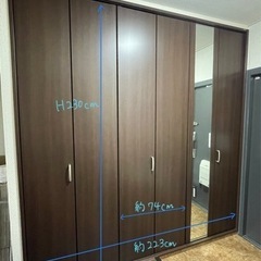 建具 納戸・クローゼットのドア 全身鏡付き / 透かし扉 など建具各種