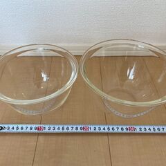Hario ガラスボウル 2個の画像