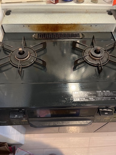 LP用グリル付きガスコンロ　リンナイ　KG66VG