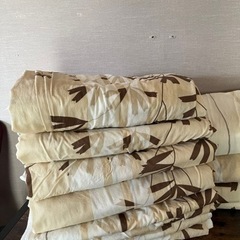 お話中→綿100%掛布団カバー5枚セットの画像