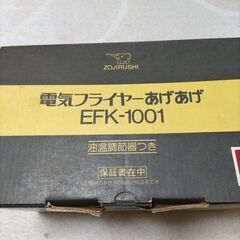 電気フライヤーの画像