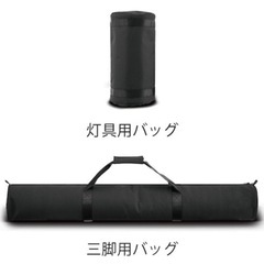 輝夜２１０Ｗ　ＬＥＤ全光バルーンライト　小型三脚仕様　三台の画像