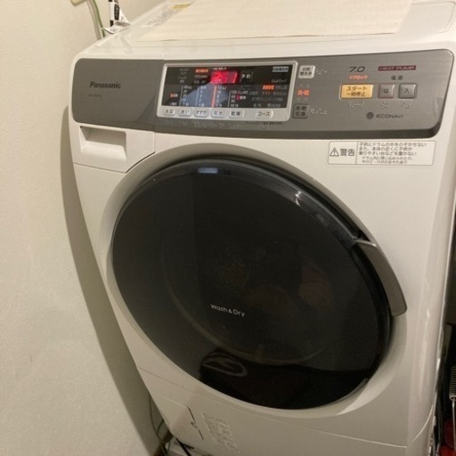 「難あり」Panasonicドラム式洗濯機