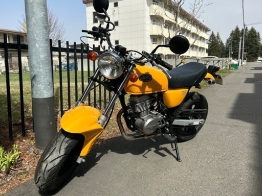 ホンダ エイプ50 AC16 80ccボアアップ 前後ディスクブレーキ化