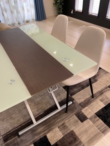 昇降式テーブル　80×120