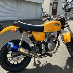 ホンダ エイプ50 AC16 80ccボアアップ 前後ディスクブレーキ化の画像