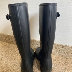 ハンター　ロング　長靴　24cm 黒の画像