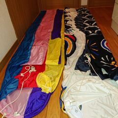 こいのぼりとポールをあげます
