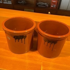 陶器 かめ ×2