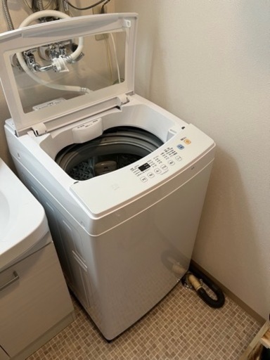 【2019年式】7.0kg 全自動洗濯機 アイリスオーヤマ 説明書付き