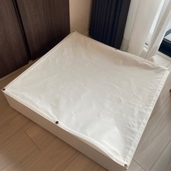 IKEA VARDO ベッド下収納の画像