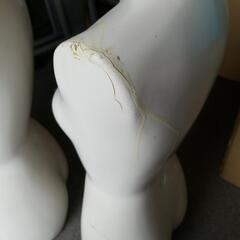 完売済み　トルソー　マネキン　白(女性)の画像