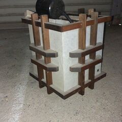 和風照明器具　差し上げます（ジャンク品）