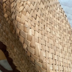 カゴバック　コサージュ付き　の画像