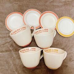 ミスド　ポンデライオンの蓋つきカップ