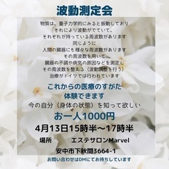 波動測定会