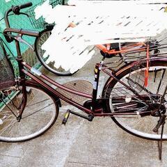 【至急取引できる方】自転車（ママチャリ）譲ります。26インチ。お...