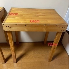 リメイクした作業テーブル【お取引き中】