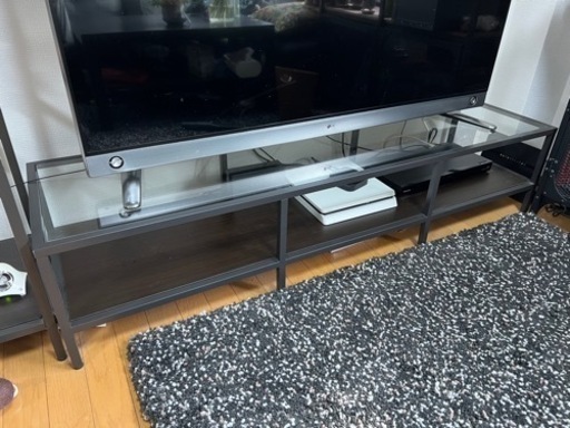 【4/20まで値引2500円】【150cmテレビボード】IKEA VITTSJÖ( ヴィットショー )テレビ台