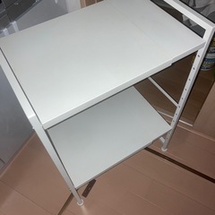 レンジ上ラック 2段 キッチンラック 伸縮 幅40〜65cm レ...