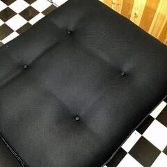 （未使用・保管品）折りたたみベッド　950×2010×200　シングルサイズ　キャスター付き　ブラックの画像
