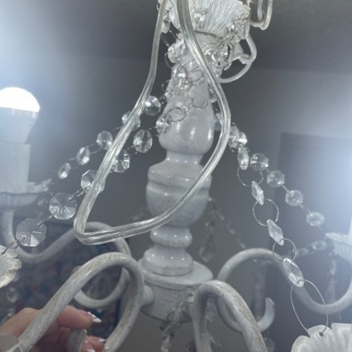 シャンデリア　電気