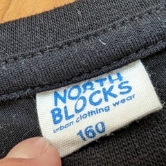 NORTH BLOCKS ジュニアTシャツ150,160セットの画像