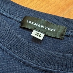 valman boysジュニアTシャツサイズ 160の画像