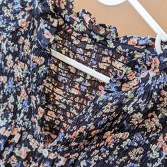 【試着のみ】Hunch 小花柄ロングワンピースの画像