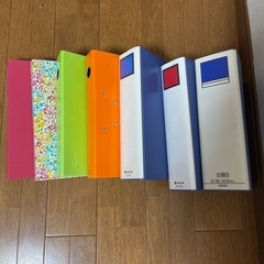 2穴バインダー　7つセット