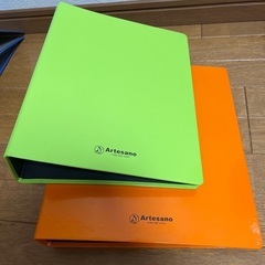 2穴バインダー　7つセットの画像