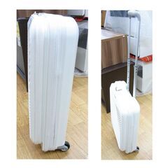 スーツケース ロコボックス Locobox II 折りたたみキャリー マットオフホワイト 18L/拡張時38L 西岡店の画像