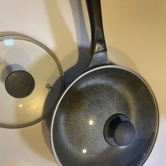 フライパン26cm 蓋2点付きセット　調理器具　ガス火コンロの画像