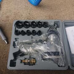 アネスト岩田 オイルフリーコンプレッサ 補助タンク インパクト エアーホースの画像