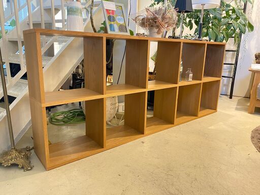 宇都宮でオシャレな家具を探すなら『オトワリバース！』②無印良品 MUJI スタッキングシェルフ シェルフ フリーラック 収納棚 ナチュラル 中古品