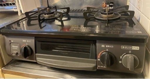 【お譲り先決定しました】Rinnai ガステーブル2口【1,000円】