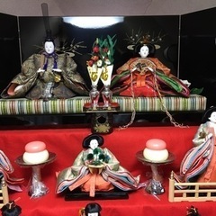 ひな人形　雛人形　七段飾り　おひな様　龍飛作の画像