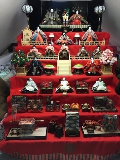 ひな人形　雛人形　七段飾り　おひな様　龍飛作