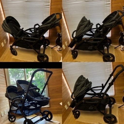 contours 二人乗り ベビーカー  美品 ※別サイト掲載中