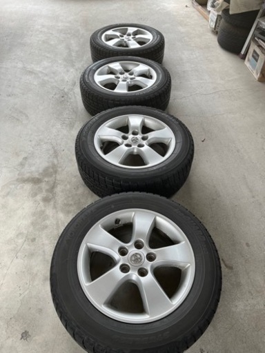 エスティマ　ヴォクシー　VOXY スタッドレス　ヨコハマ　アイスガード　ホイール4本セット　215/60R16純正アルミホイール トヨタ