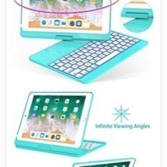 iPad 10.2inch 新品！キーボード付きケースお値下❣️の画像