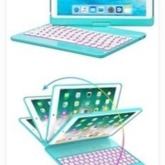 iPad 10.2inch 新品！キーボード付きケースお値下❣️の画像