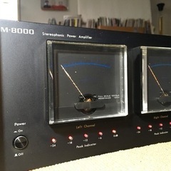 オンキョー　パワーアンプ　Onkyo m 8000