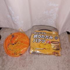 釣りの中古バケツと未使用品のバケツ🎣