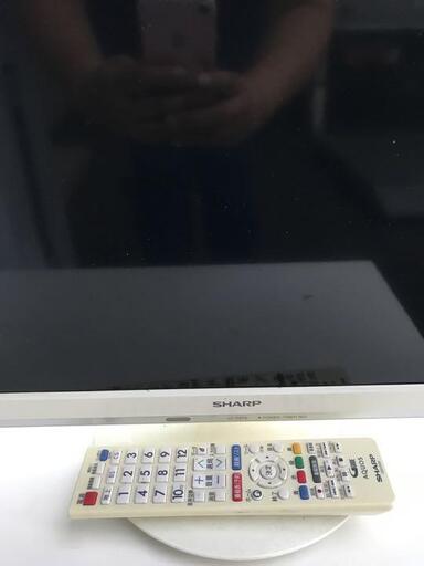 シャープ 液晶カラーテレビ LC-24P5 24V リモコン付き 2018年製