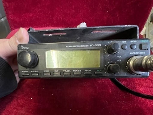 icom IC-339 無線機　マイク無し