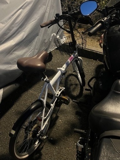 折りたたみ自転車　4月末ごろまで
