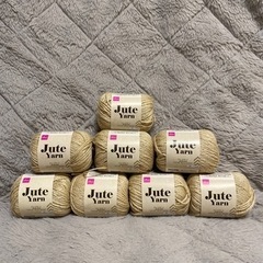 無料‼️ダイソー 毛糸 ジュートヤーン 人気カラー❗️