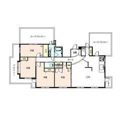 ⭐️横浜山手に佇む高級マンション⭐️最上階ワンフロア⭐️ペット可🐶🐈【4LDK】⭐️眺めも最高です♪の画像