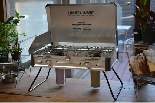 【値下】UNIFLAME ツインバーナー US-1900 箱付き